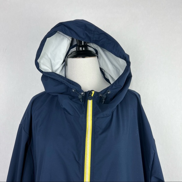 Hunter x Target Blue Size 3XL Men's Full Zip Hooded Windbreaker Jacket - Picture 2 of 7